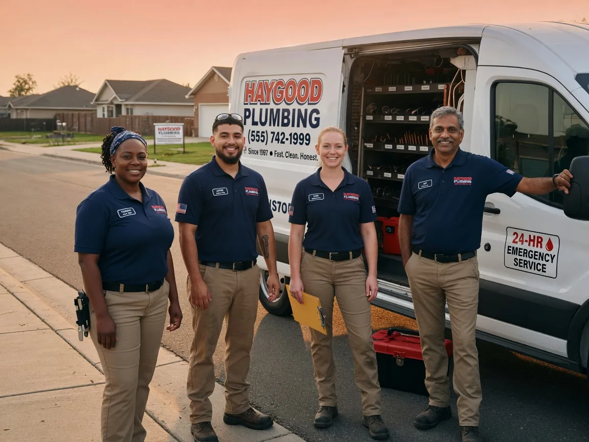 Plumber company in Center Point, TX